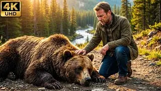 He saved a wounded bear but what happened to the man will shock you! ⚠️🐻