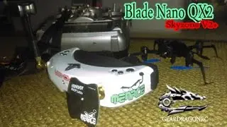 Blade QX2 flight (Trying new Skyzone SKY02S V+ goggles)