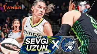 🦈 Sevgi Uzun | WNBA | Dallas Wings X Minnesota Lynx