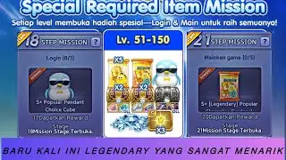 Buka Hadiah Legendary Menarik Team Login dan Play Misi Level 51 - 150 Mana Suaranya !!!!!!!