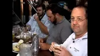 Dan Oliver assembles beer panel at Brewzzi in CityPlace (7/