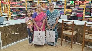 Happy Customer Feedback about Athvaitha Sarees,T.Nagar, Chennai. #happy #customerfeedback #athvaitha