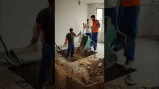 Glass Floor Aquarium Installation & Room Transform