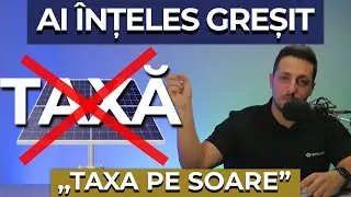 Ce scrie &icirc;n Monitorul Oficial și de ce nu trebuie taxați prosumatorii