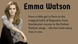 From Hogwarts to Hollywood: Emma Watson&rsquo;s True Story