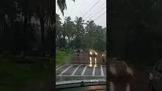  Rain time in Goa beautiful view 🤩