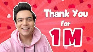 1MILLION SUBSCRIBERS | THANK YOU ❤️  | RAJ ANADKAT |