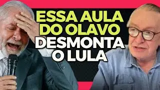 AULA IMPERD&Iacute;VEL! Olavo PREVIU o Brasil de Lula com anos de anteced&ecirc;ncia