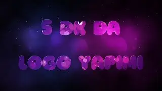 5 Dakikada Basit Text Logo yapımı