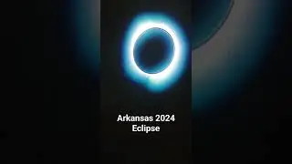 Total Eclipse, Arkansas, 2024. #eclipse #arkansas #beautiful #nature