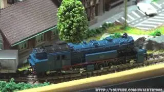 Хобби: ЖД модели Marklin Z scale - построил новый небольшой макет и паровоз Bavarian Gt 2x4/4