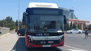 Bakı:(172 saylı avtobus):Səfər:(Koroğlu NMM-Bilgəh Kardioloji Sanatoriya)