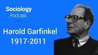 HAROLD GARFINKEL (1917-2011)|| #sociologist #science #sociology