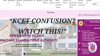 KCET by KEA Explained | Complete Guide for Karnataka Students KCET byKEAKCET 2026KCETcounsellingKEA