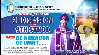 2ND SESSION OF THE 9TH SYNOD || DAY 1 || OPENING SERVICE || RT REVD DR FAGBEMI