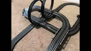 Slot Car Race Track Sets for Boys Kids,Battery or Electric Race Car Track with 4 High Speed Slot Car