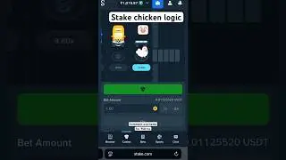 New Stake Chicken Game 🤑😤#stake #gambling #chicken #bonus
