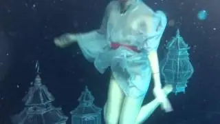 Mauricio Alpizar and the underwater project behind the scene photoshoot Video by The Palms agency