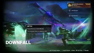 DESTINY 2 LIGHTFALL DOWNFALL LEGENDARY CAMPAIGN WALKTHROUGH UNEDITED LOTS OF DEATHS