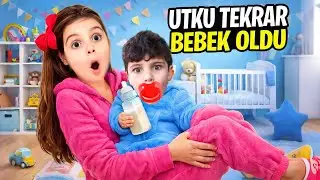 OH NO ASEL! UTKU BECAME A BABY FOR 24 HOURS, HE WAS MISCHIEVOUS AND DIDN'T SLEEP ‼️