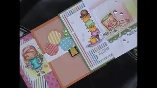 Unboxing + 4 Cards / Scrapping for Less / FOTM Card Kit / March 2018