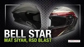 BELL STAR KASKLAR, Mat Siyah, RSD Blast Siyah Kırmızı, Fiyat A&ccedil;ıklamada MotosikletAksesuarlari.com
