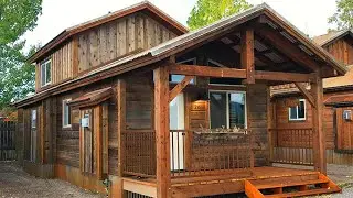 Absolutely High End Rustic Tiny Homes |  Beautiful Park Model