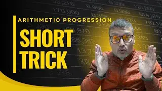 Super Short Tricks | Arithmetic Progression | Class - 10th  | Manhas Classes | CBSE Class 9 to 12