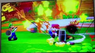 Mario jump and Luigi jump stomp on seeds there are so fun