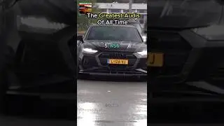 The GREATEST Audis Of All Time!