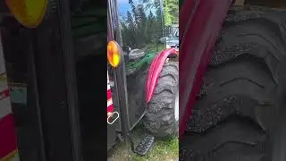 Black heater install on TYM 474 or 394 tractor