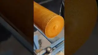 Bamboo water bottle #woodturning