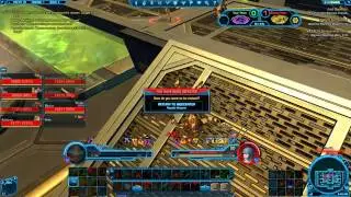 Star Wars the Old Republic - Smuggler Sawbones Level 50 PVP - Huttball