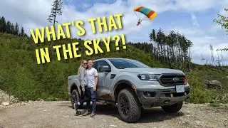Exploring Mount Woodside & NEW lights for Ford Ranger Tremor!
