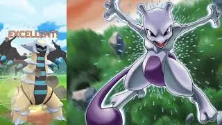 Lucky Shiny Mewtwo with Psystrike & Shadow Ball - Go Battle League