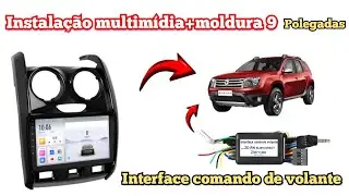 Instala&ccedil;&atilde;o completa MULTIM&Iacute;DIA e interface comando de volante 