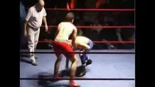 W 14-7 French pro wrestling younger vs older.mp4