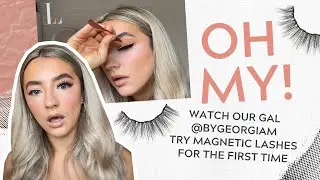 First Impression of Magnetic Lashes! || Lola's Lashes