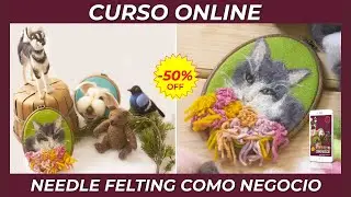 ✅ NEEDLE FELTING COMO NEGOCIO 🐶🐱