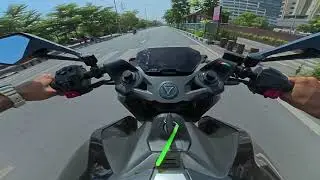 Ultraviolette F77 Electric Bike at Gear up Store , Surat | First Ride Experience