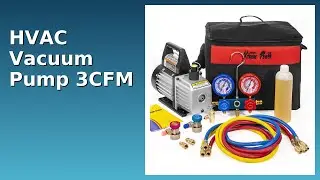 REVIEW (2025): HVAC Vacuum Pump 3CFM. Features.