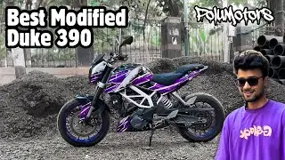 Best Modified Duke 390 🚀| Bs3 Duke Modification 🔥| #polumotors #modification