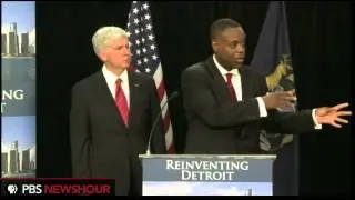 Michigan Gov. Rick Snyder, Detroit EFM Kevyn Orr on Detroit Bankruptcy