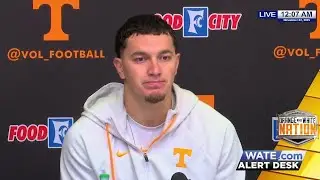 Tennessee quarterback Joey Aguilar and linebacker Edwin Spillman discuss Vols loss to Oklahoma