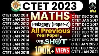 🎯 Maths Previous Year Questions Marathon | CTET 2022-23| Kundu Sir and Ashish Sir | Result Guru