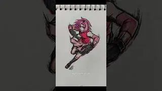 Sakura Haruno, speed drawing #anime #drawing #sakura #art #animedrawing #animeart #animestyle #fyp