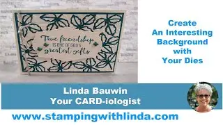 Interesting Backgrounds With Die Cuts
