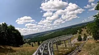 Székelyvarság / Varsag bobsled track in the beautiful Transylvania GoPro 12 4K