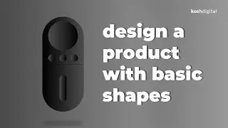 Product Design Tutorial | Design Product with Basic Shapes in Adobe illustrator #illustrator #adobe