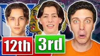 Reacting To The Athletic's 2025 NHL Mock Draft